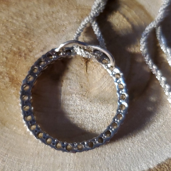 925 Eternity Necklace - Picture 2 of 7